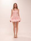 Andarah Dress in Pink
