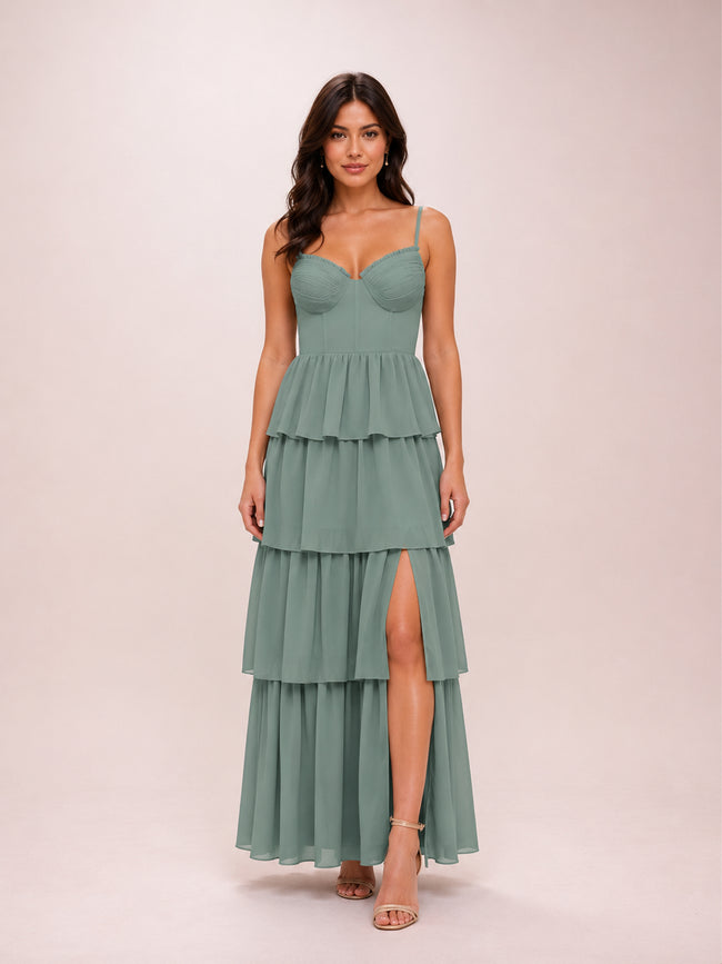 Lola Chiffon in Sea Glass