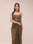 Merida Dress in Olive