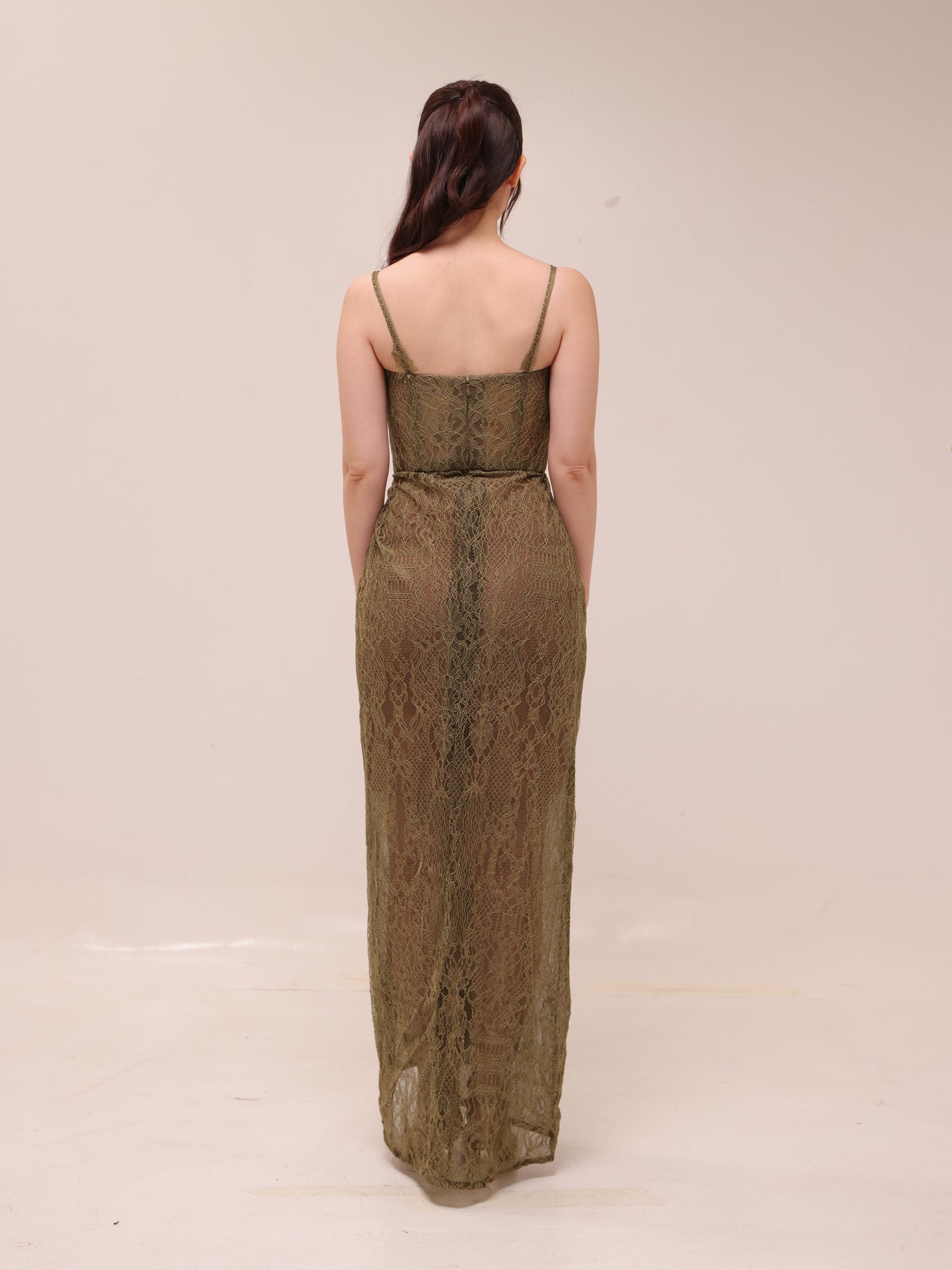 Merida Dress in Olive