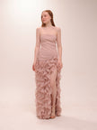 Rori Gown in Mauve