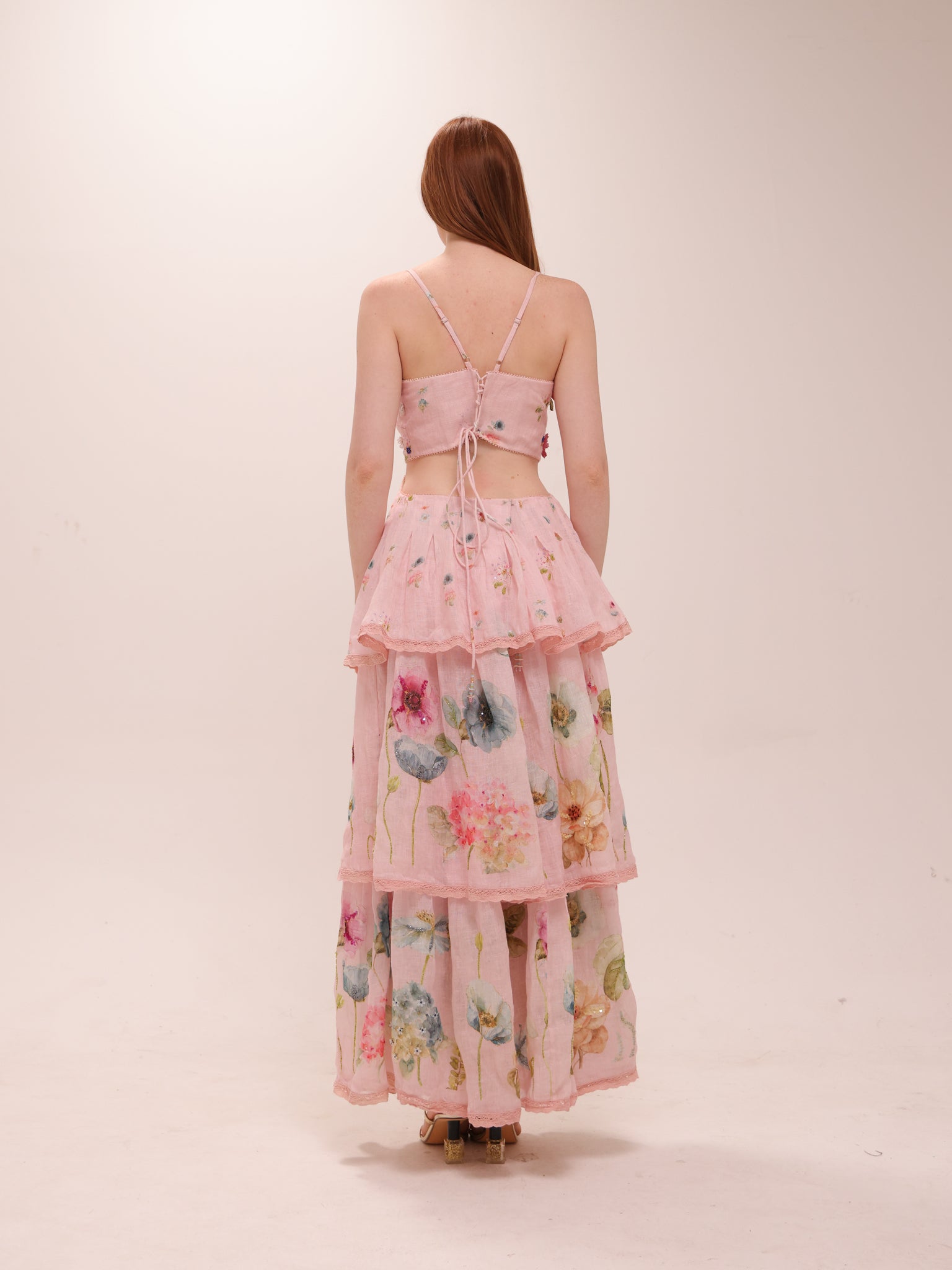 Rosalie Tiered Floral Maxi Dress