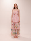 Rosalie Tiered Floral Maxi Dress