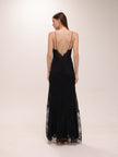 Astra Silk Lace Maxi Dress