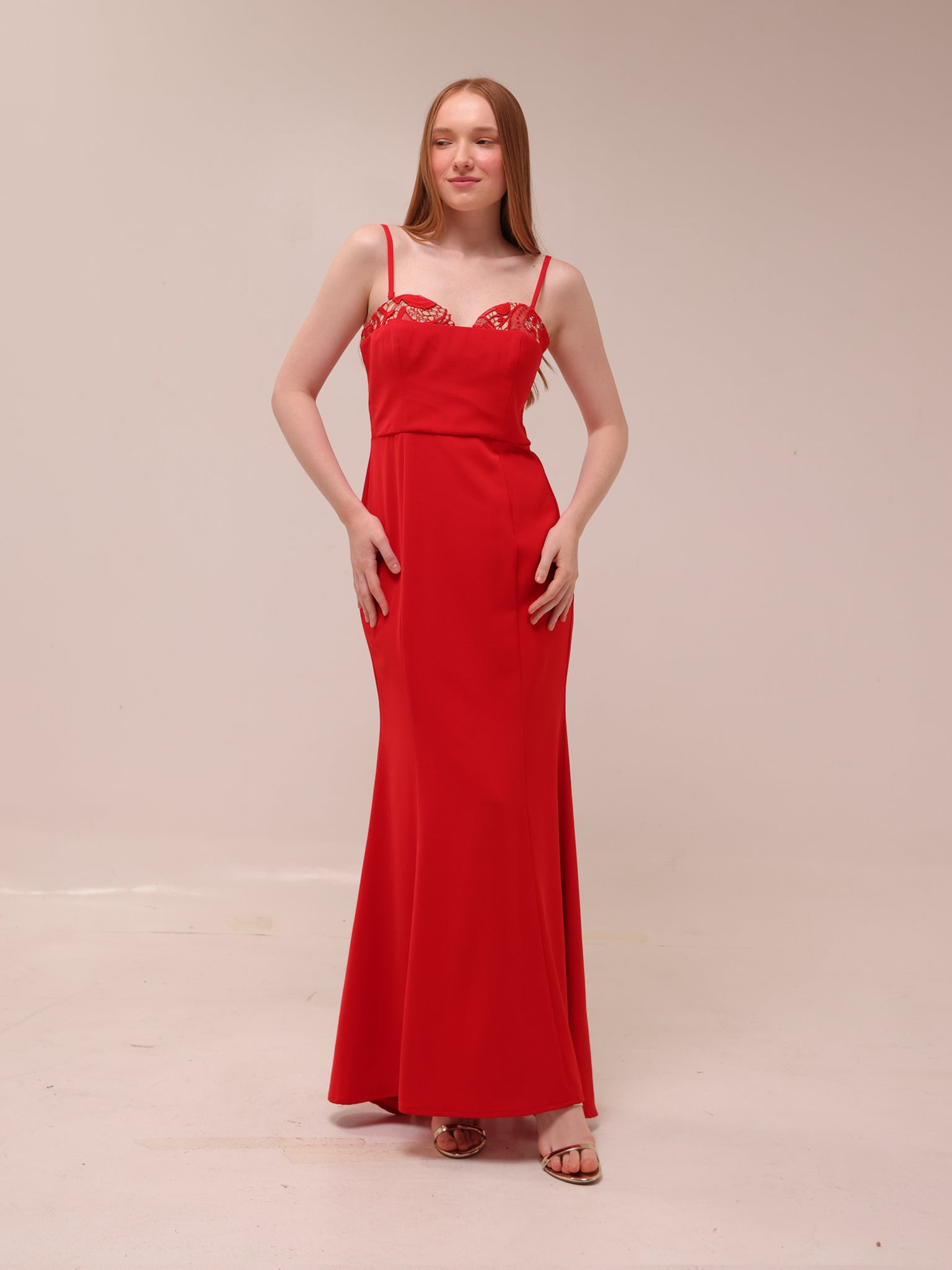 Sophia Red Dress