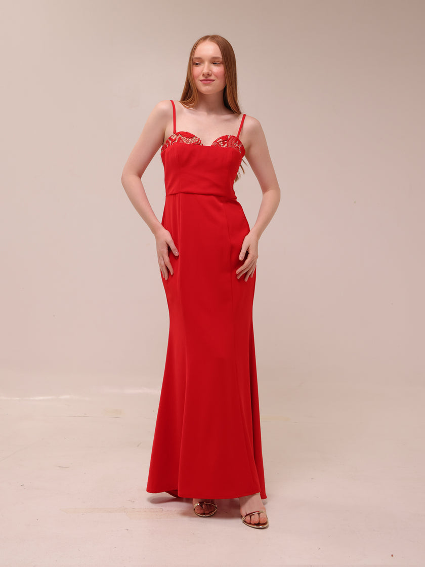 Sophia Red Dress