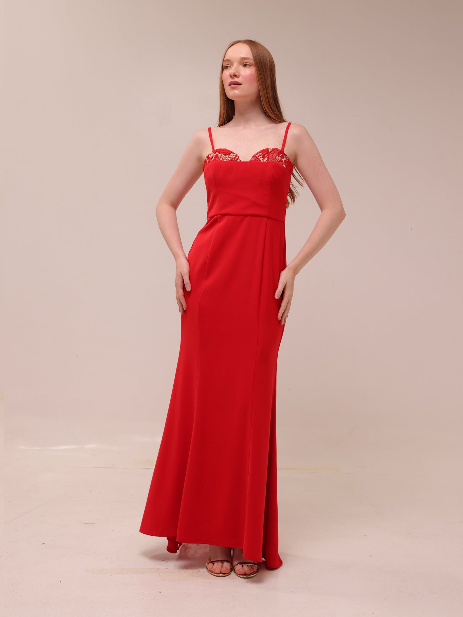 Sophia Red Dress