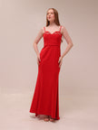 Sophia Red Dress