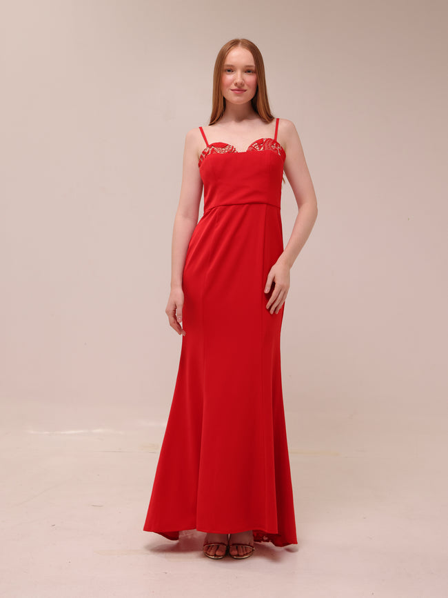 Sophia Red Dress