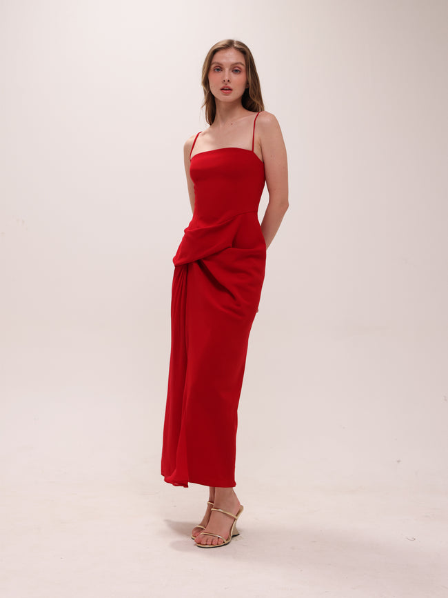 Fanny Drape Dress