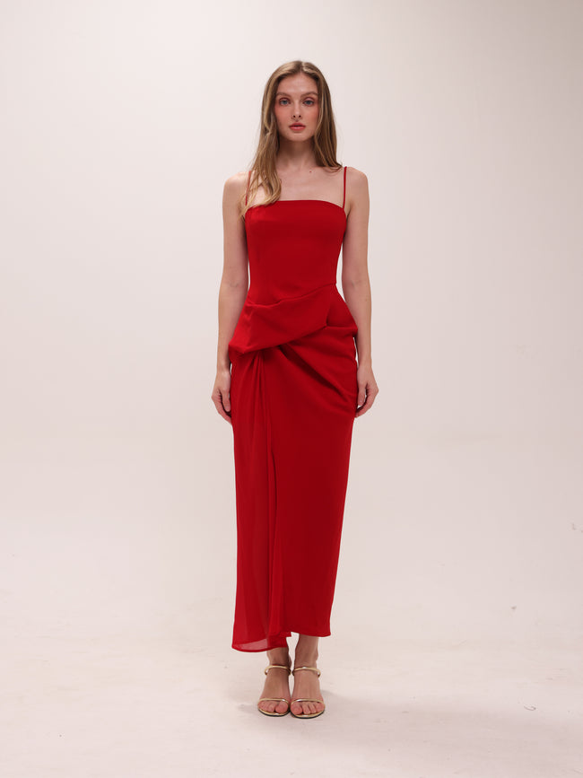 Fanny Drape Dress