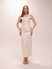 Sue Tube Dress with Bow
