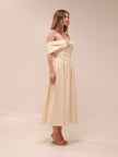 Emalie Off-Shoulder Midi Dress