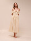 Emalie Off-Shoulder Midi Dress
