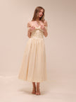 Emalie Off-Shoulder Midi Dress