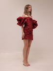Brenda Puffy Sleeve Mini Dress