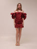 Brenda Puffy Sleeve Mini Dress