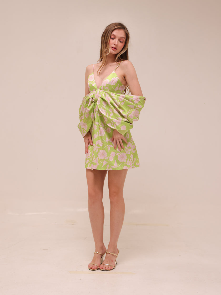 Sofia Bow Mini Dress