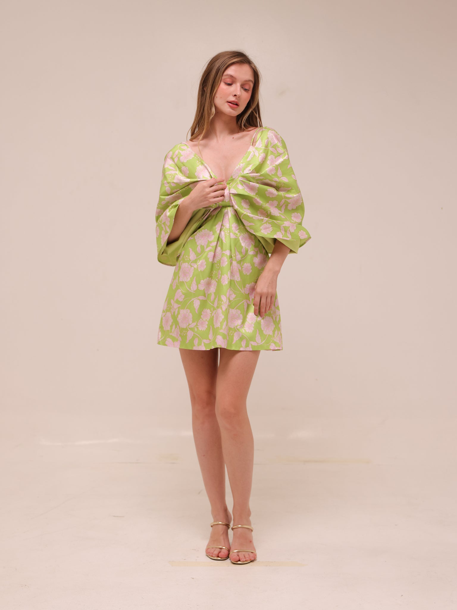 Sofia Bow Mini Dress