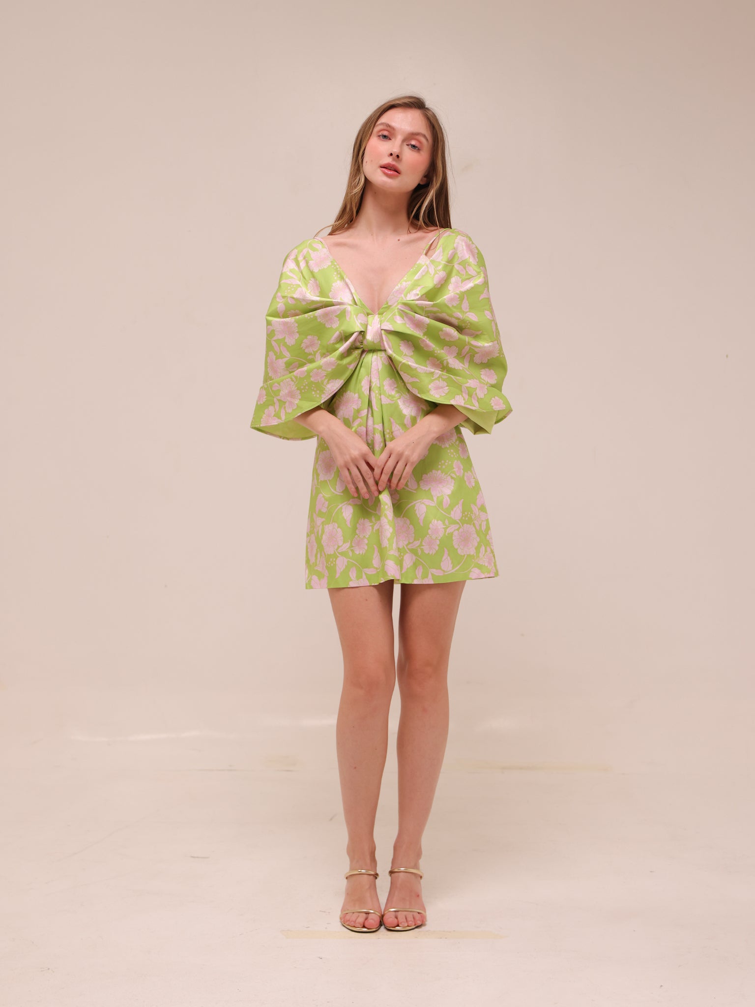 Sofia Bow Mini Dress