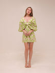 Sofia Bow Mini Dress