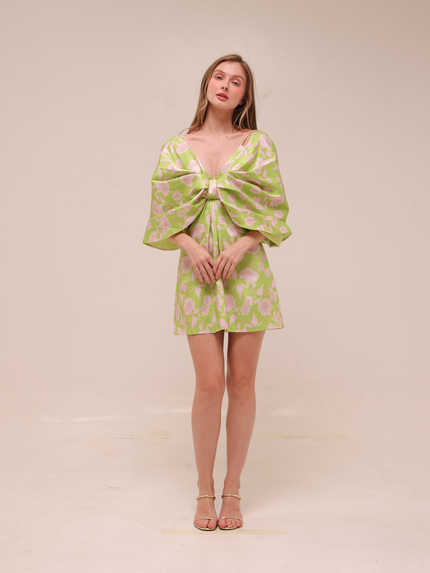 Sofia Bow Mini Dress