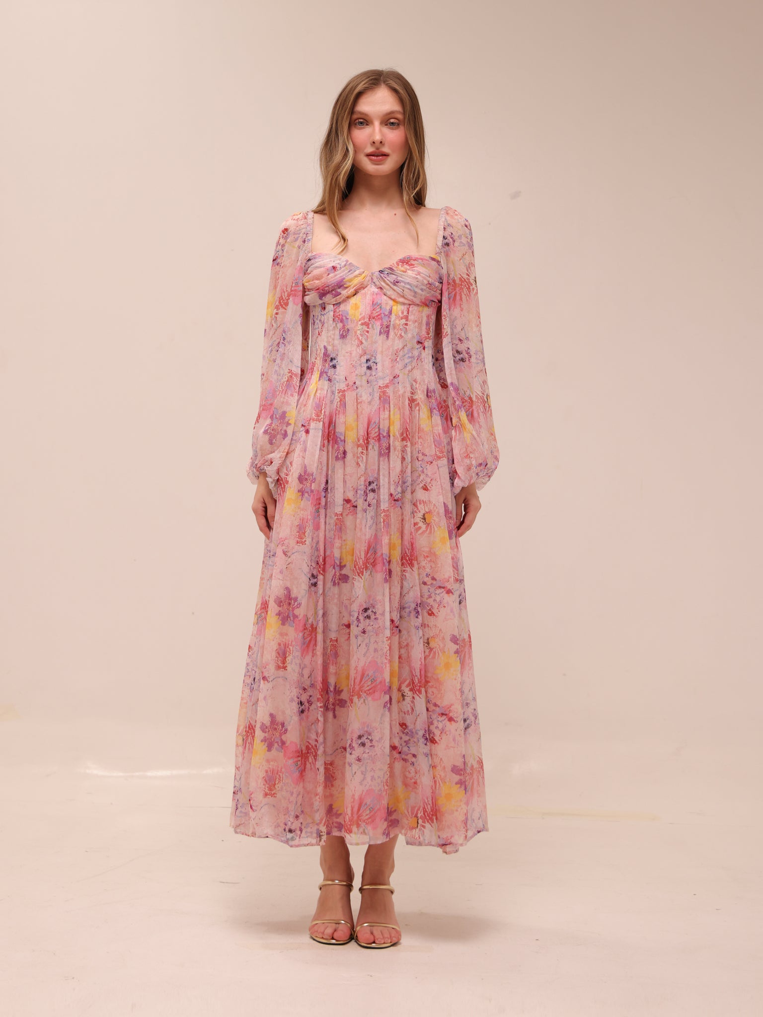 Euphoria Silk Chiffon Dress