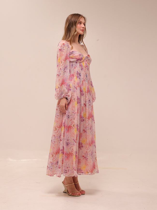 Euphoria Silk Chiffon Dress