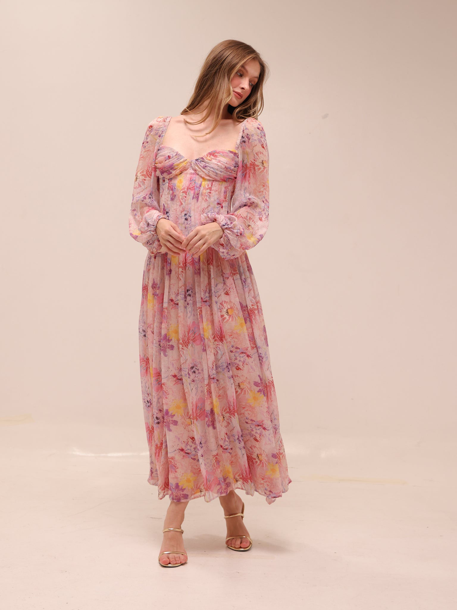 Euphoria Silk Chiffon Dress