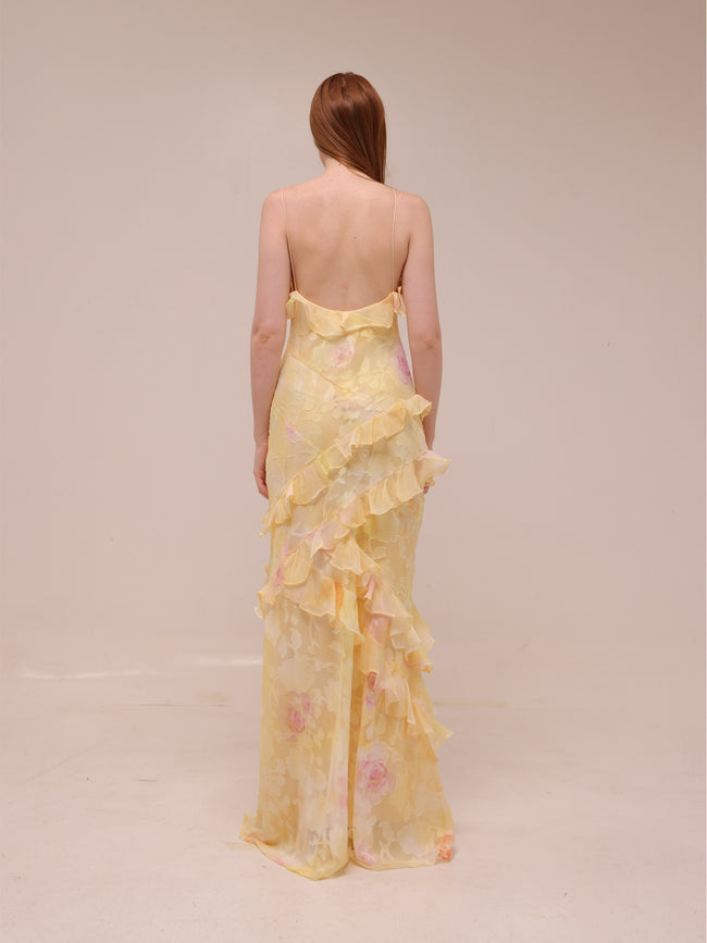 Rialto Dress in Yellow