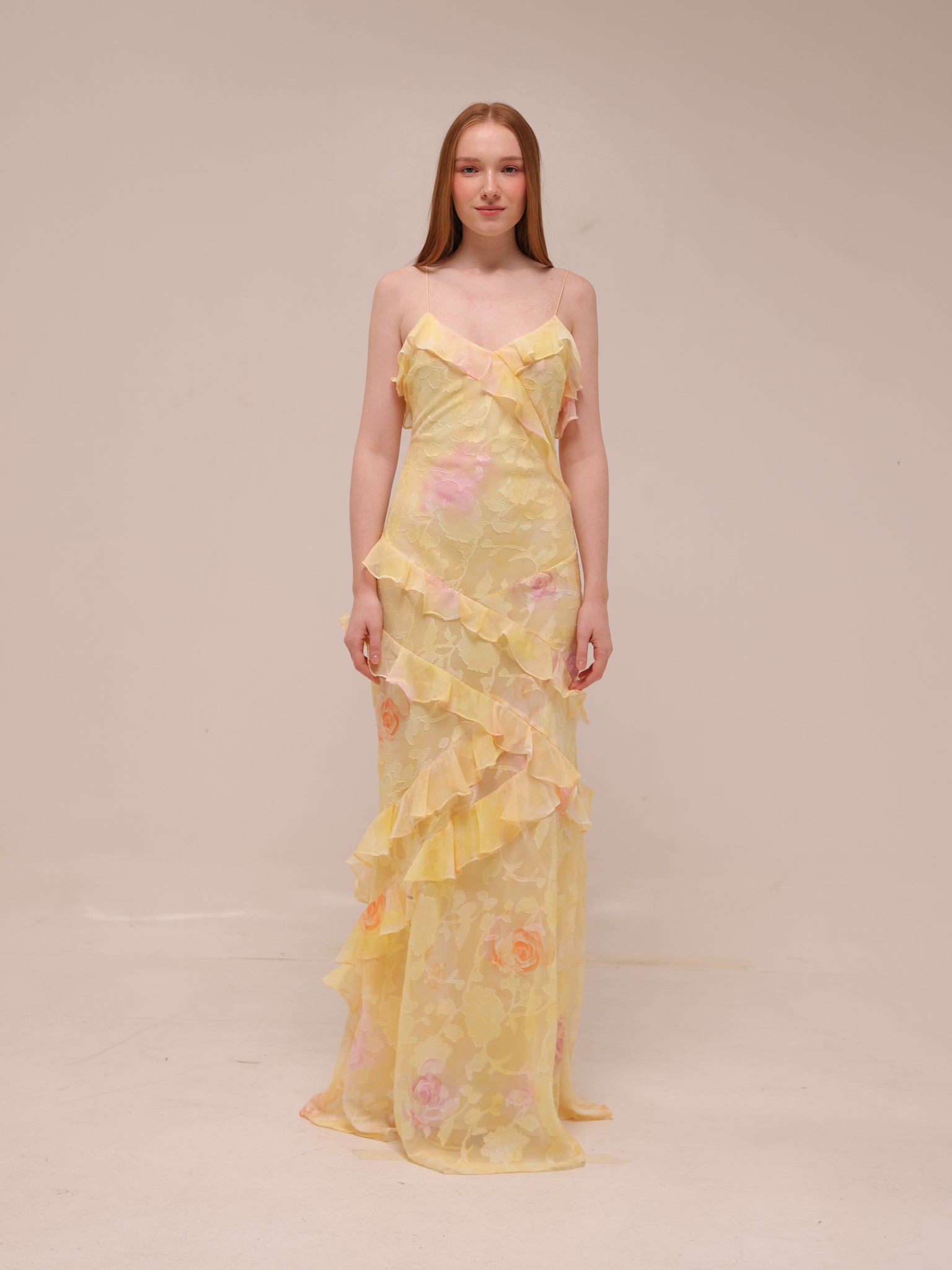 Rialto Dress in Yellow