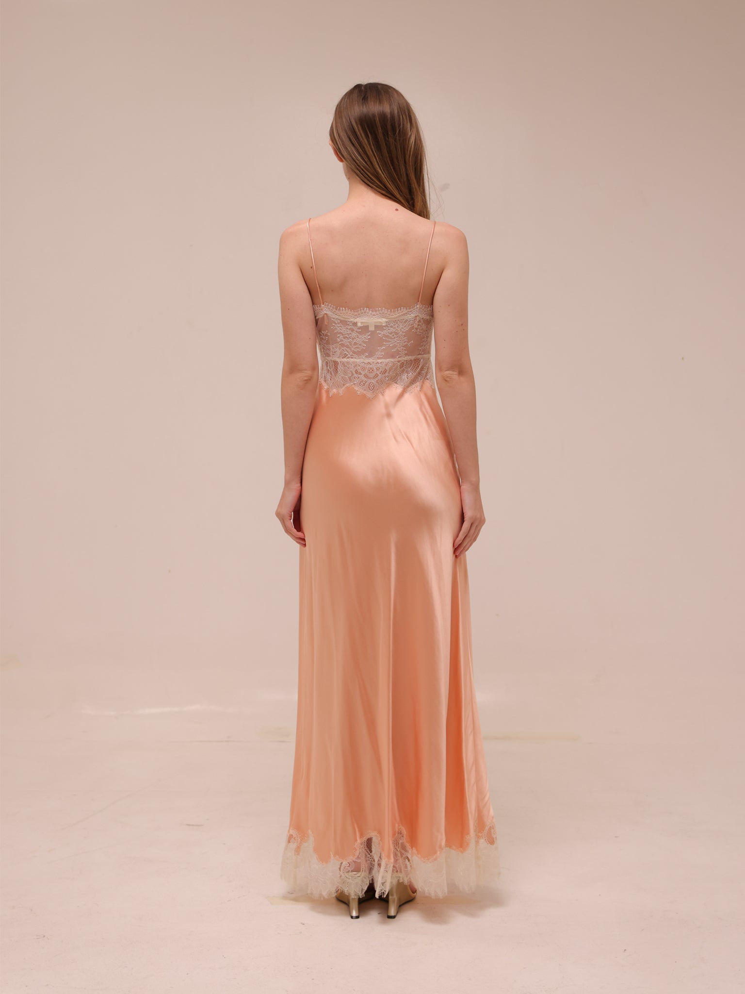Orianna Silk-Blend Maxi