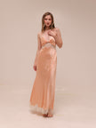 Orianna Silk-Blend Maxi