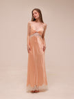 Orianna Silk-Blend Maxi