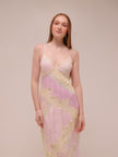 Bancila Lace Patchwork Maxi Dress
