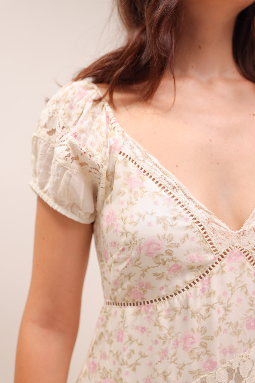 Verene Floral Maxi Dress
