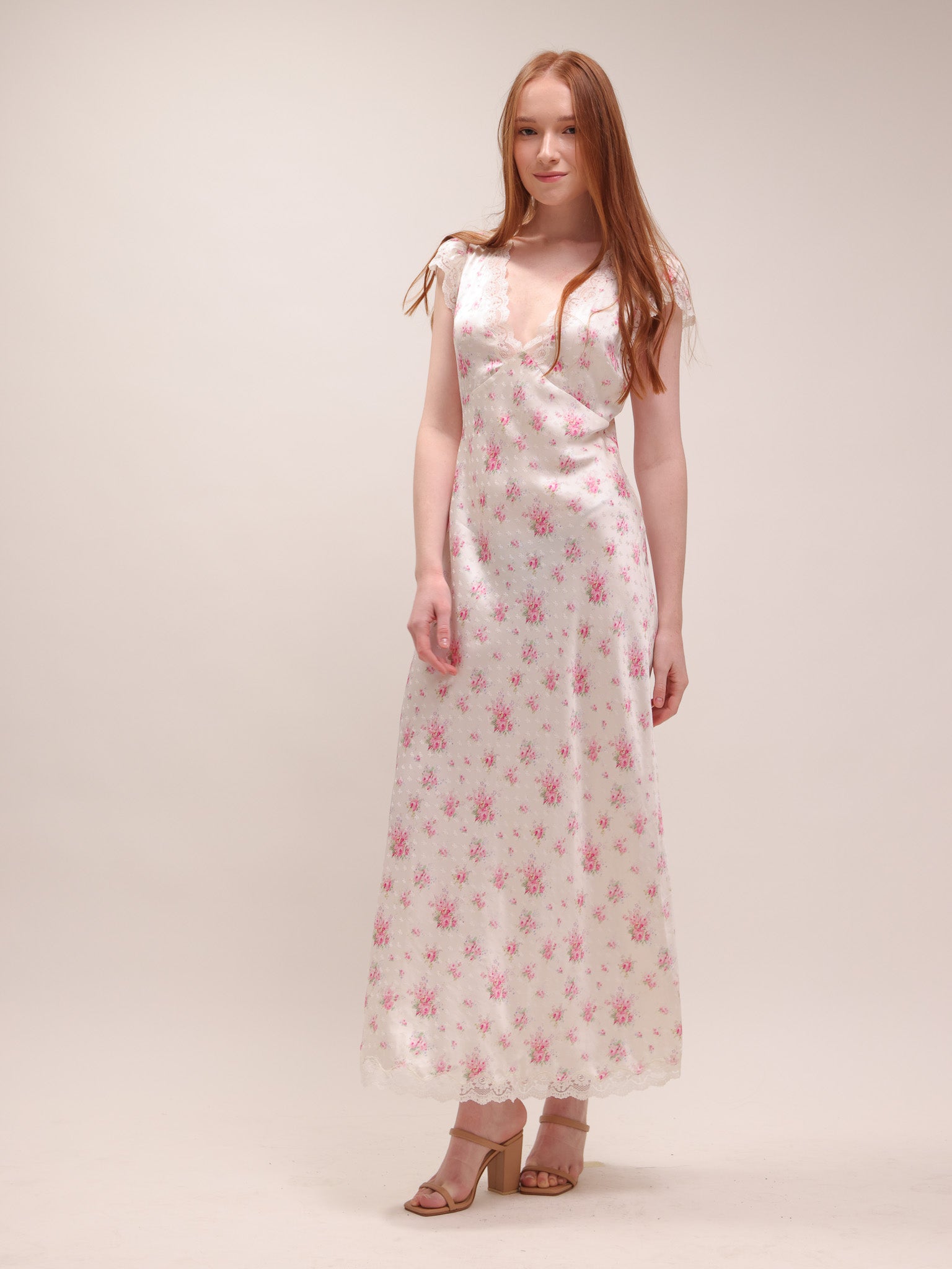 Theodore Silk-Blend Floral Maxi Dress