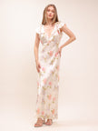 Kingley Floral Silk Dress