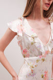 Kingley Floral Silk Dress