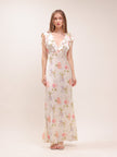 Kingley Floral Silk Dress