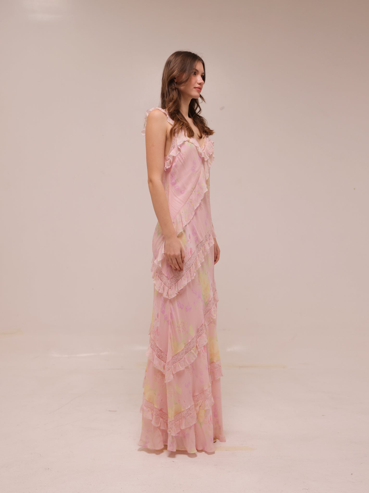 Radiance Dress in Strawberry Tart