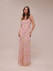 Radiance Dress in Strawberry Tart