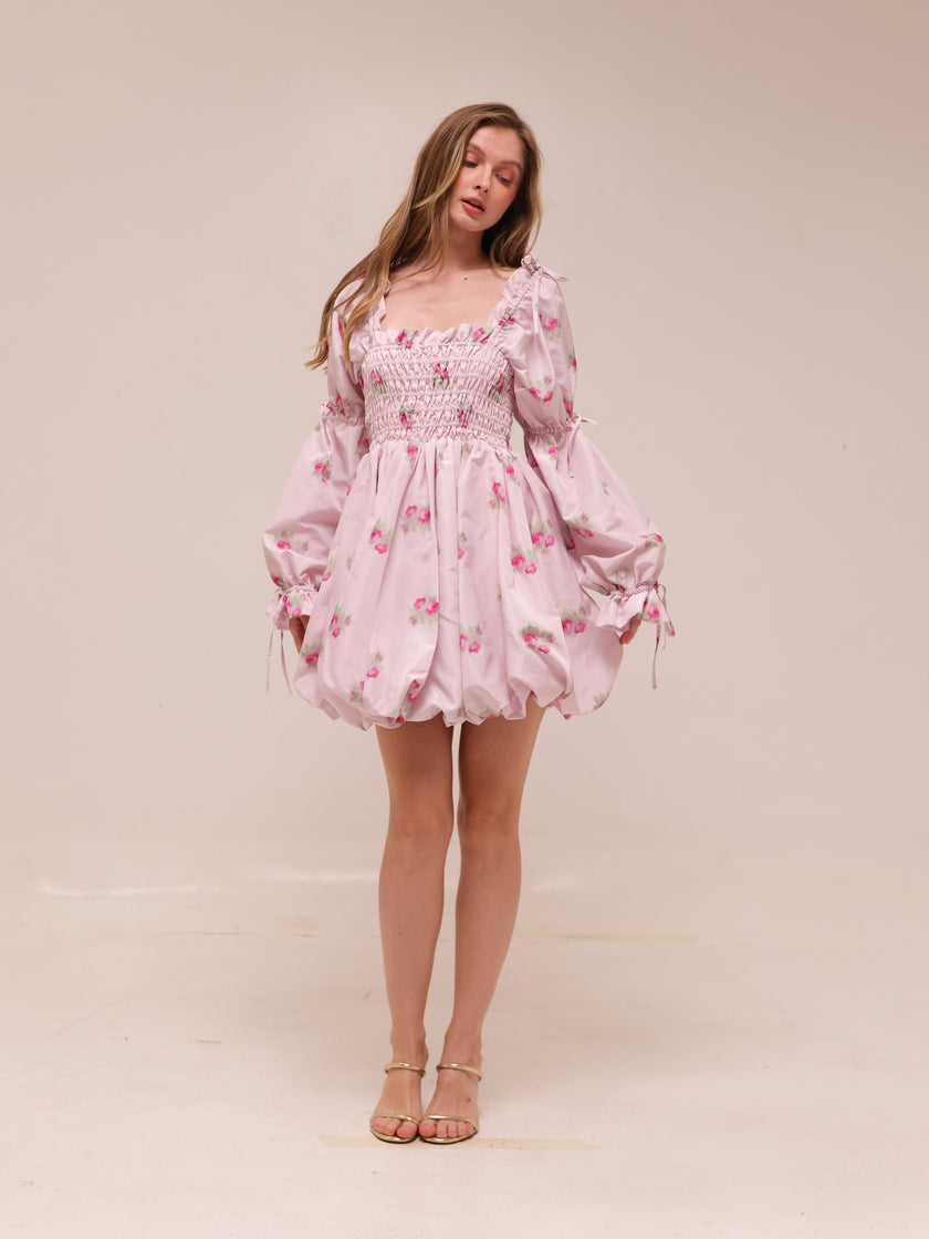 Janey Dress Berry Moment