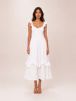 Brin Dress in White