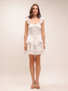 Marsinia Ruffled Smocked Mini Dress