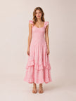 Brin Maxi Dress in Pink