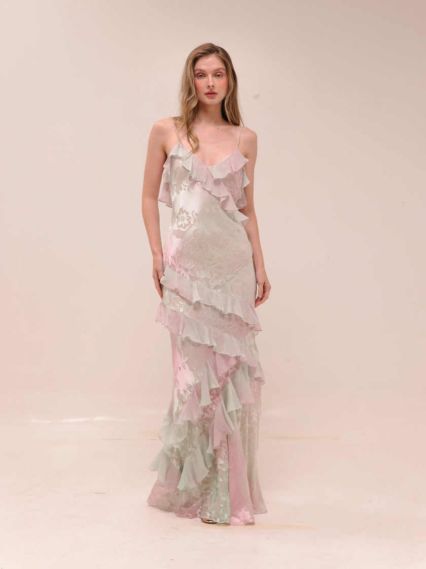 Rialto Dress in Lilac Spring