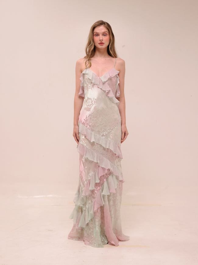 Rialto Dress in Lilac Spring