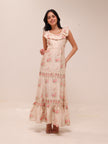Joanne Floral Ruffle Maxi Dress