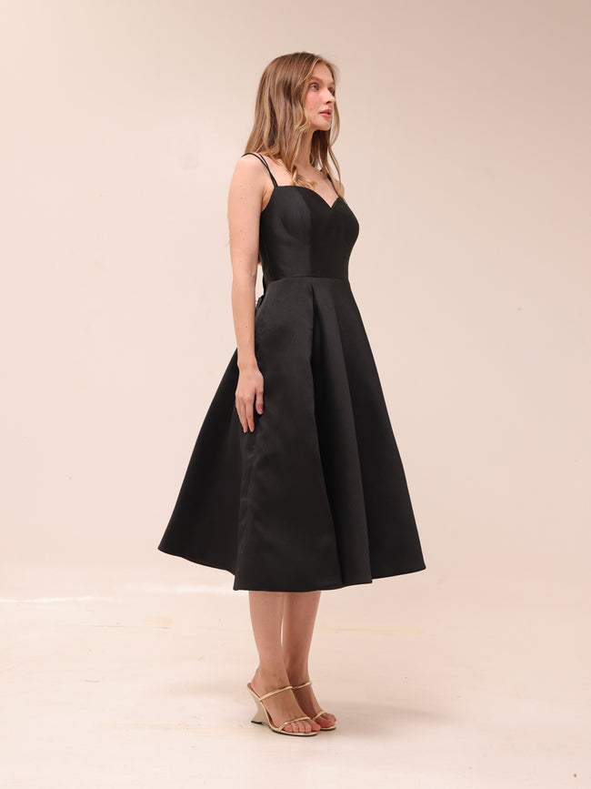 Sweetheart Midi A-Line Dress